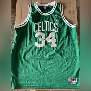 Vintage Nike Stitched Boston Celtics Paul Pierce Jersey Mens XXL